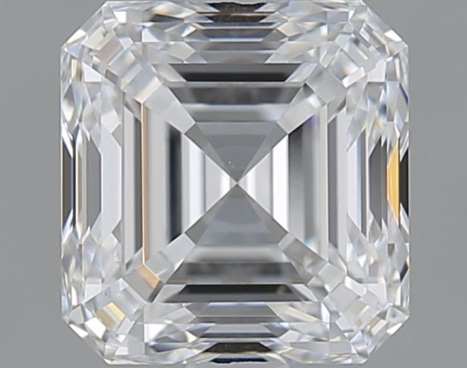 Diamante Taglio Smeraldo Quadrato 1.51ct EX/EX D VS1 - GIA - 6.24x5.97x4.16mm