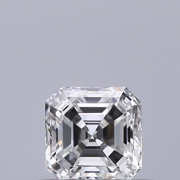 Diamante Naturale Taglio Asscher 0.38ct VG/EX F VVS2 - GIA - 4.0x4.0x2.69mm