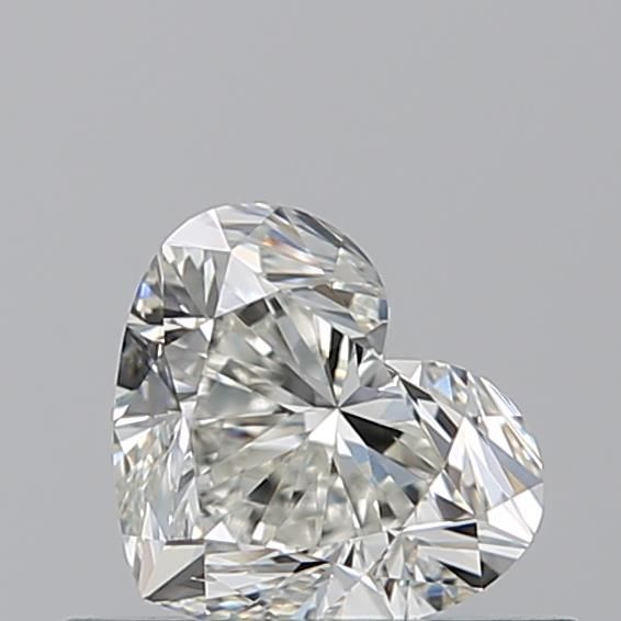 Diamante Naturale Taglio Cuore 0.51ct VG/EX I IF - GIA - 4.65x5.5x3.27mm