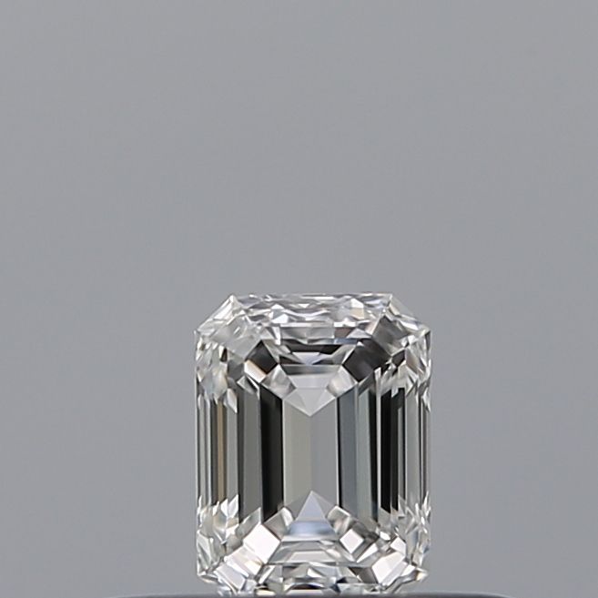 Diamante Naturale Taglio Smeraldo 0.23ct VG/EX E VVS1 - GIA - 3.95x2.95x2.03mm