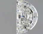 Diamante Naturale Taglio Mezzaluna 0.5ct VG/EX H VS2 - GIA - 6.01x3.86x2.64mm