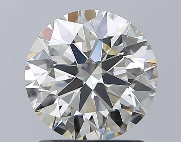 Diamante Naturale Taglio Brillante 1.56ct 3EX I VS2 - IGI - 7.33x7.38x4.59mm