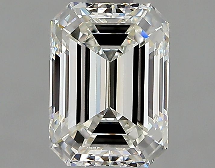 Diamante Naturale Taglio Smeraldo 1.3ct EX/EX J VVS2 - GIA - 7.36x5.32x3.58mm