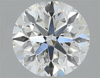 Diamante Taglio Brillante 0.51ct VG/EX/EX F VVS1 - IGI - 4.97x5.0x3.23mm