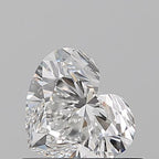 Diamante Naturale Taglio Cuore 0.53ct EX/VG F VS1 - GIA - 4.84x5.6x3.3mm