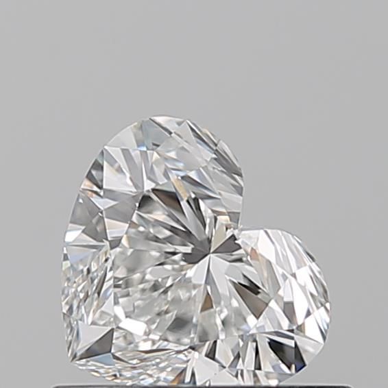 Diamante Naturale Taglio Cuore 0.53ct EX/VG F VS1 - GIA - 4.84x5.6x3.3mm