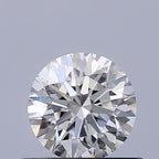 Diamante Naturale Taglio Brillante 0.55ct 3EX H VS2 - GIA - 5.2x5.23x3.26mm