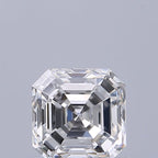 Diamante Naturale Taglio Asscher 0.75ct EX/EX E VVS1 - GIA - 5.03x5.02x3.35mm