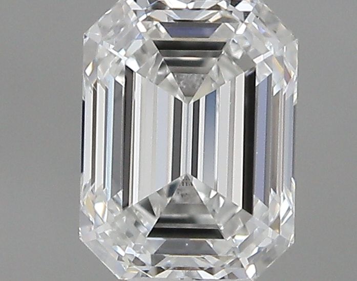 Diamante Naturale Taglio Smeraldo 0.53ct G/EX E IF - IGI - 5.17x3.89x2.73mm