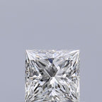 Diamante Naturale Taglio Princess 0.48ct VG/EX F VVS1 - GIA - 4.41x4.35x3.14mm