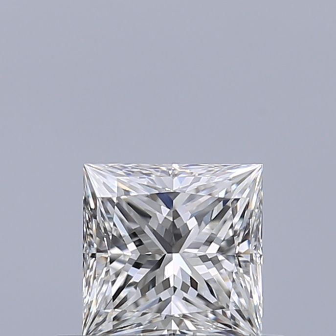Diamante Naturale Taglio Princess 0.48ct VG/EX F VVS1 - GIA - 4.41x4.35x3.14mm