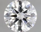 Diamante Naturale Taglio Brillante 0.71ct 3EX F VVS2 - GIA - 5.86x5.83x3.45mm
