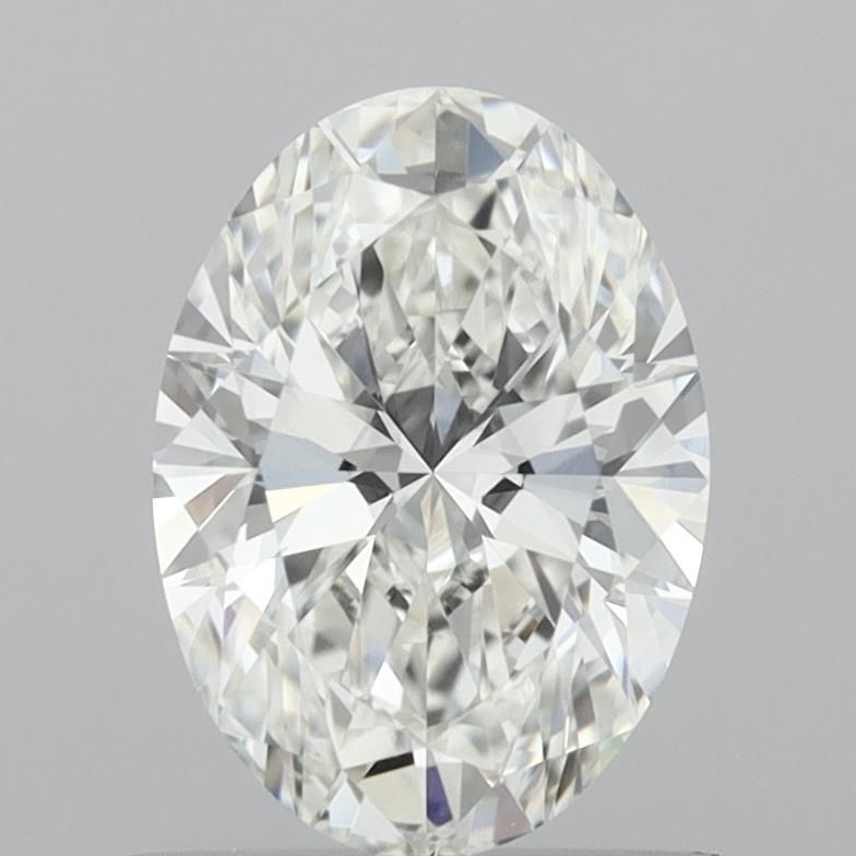 Diamante Naturale Taglio Ovale 0.9ct EX/EX G VVS1 - IGI - 7.56x5.44x3.39mm