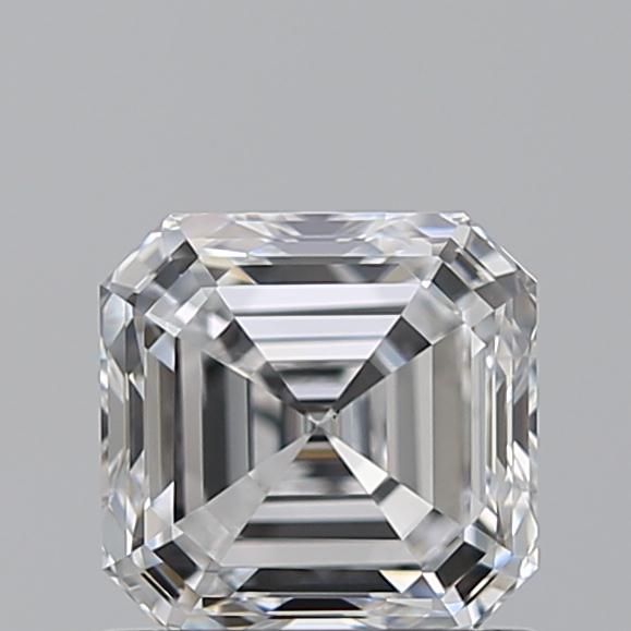 Diamante Naturale Taglio Asscher 1ct VG/EX D VS1 - GIA - 5.56x5.43x3.64mm