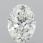 Diamante Naturale Taglio Ovale 0.9ct EX/EX G VVS1 - IGI - 7.56x5.44x3.39mm