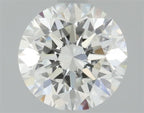 Diamante Naturale Taglio Brillante 0.5ct 3EX F VS1 - IGI - 5.01x5.08x3.18mm
