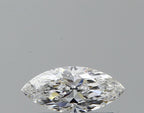 Diamante Naturale Taglio Marquise 0.33ct VG/EX E VVS1 - GIA - 7.71x3.46x2.12mm