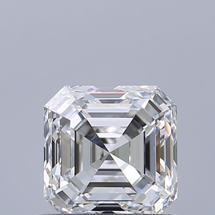 Diamante Naturale Taglio Asscher 0.71ct EX/EX E VVS1 - GIA - 4.87x4.82x3.25mm