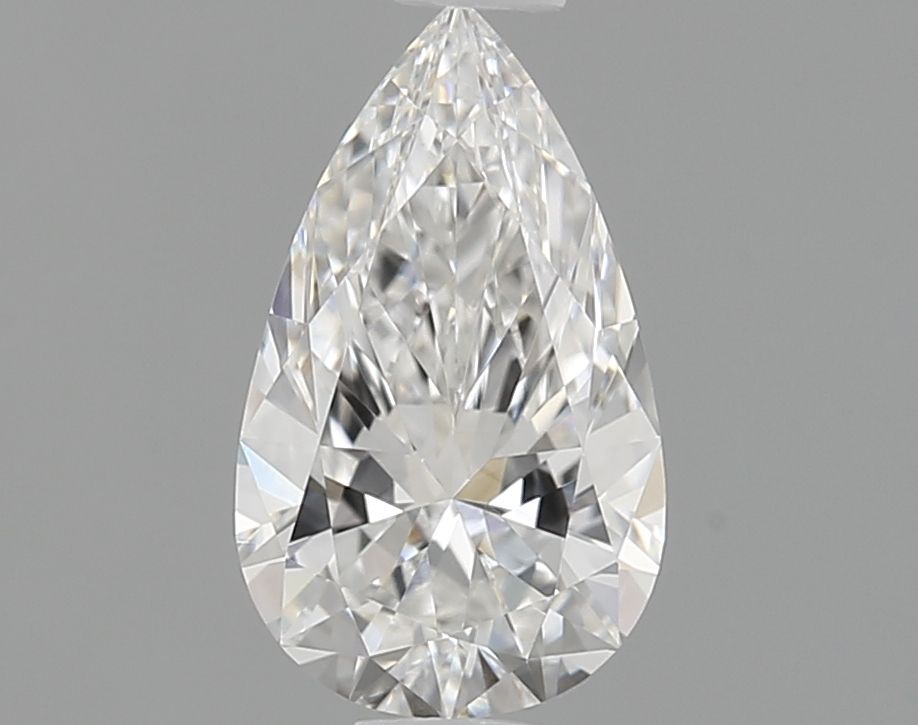 Diamante Naturale Taglio Goccia 0.61ct EX/EX F VVS1 - GIA - 7.94x4.71x2.89mm