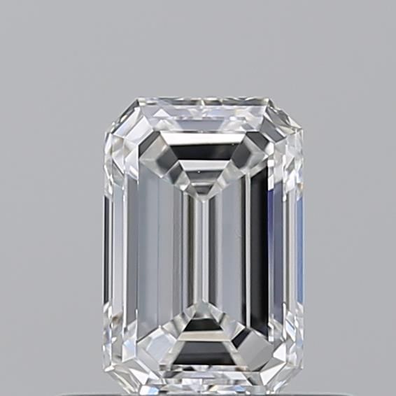 Diamante Naturale Taglio Smeraldo 0.5ct G/VG E VS1 - GIA - 5.64x3.69x2.56mm