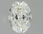Diamante Naturale Taglio Ovale 0.51ct VG/EX J VS2 - GIA - 6.16x4.4x2.91mm