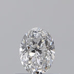 Diamante Naturale Taglio Ovale 0.5ct VG/EX D VVS2 - IGI - 5.81x4.33x2.89mm