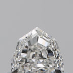 Diamante Naturale Taglio Scudo 0.41ct EX/EX G VVS1 - GIA - 4.92x4.31x2.68mm