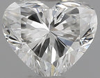 Diamante Naturale Taglio Cuore 0.4ct G/EX G VVS2 - GIA - 4.41x5.09x3.02mm
