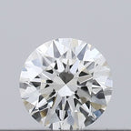Diamante Naturale Taglio Brillante 0.15ct 3EX I VVS1 - GIA - 3.44x3.45x2.11mm