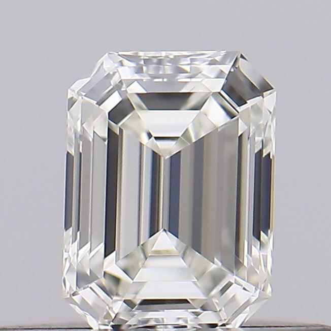 Diamante Naturale Taglio Smeraldo 0.25ct G/VG J VVS2 - GIA - 4.23x3.09x2.12mm
