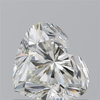 Diamante Naturale Taglio Cuore 0.9ct EX/EX J VVS2 - GIA - 5.76x6.52x4.15mm