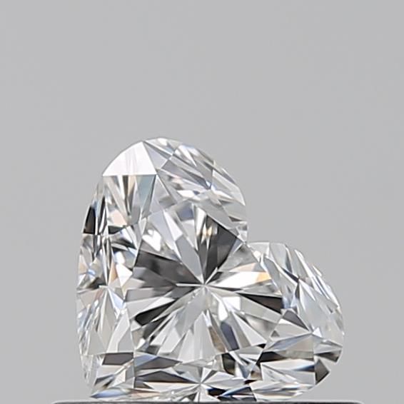 Diamante Naturale Taglio Cuore 0.5ct VG/EX G VVS1 - GIA - 4.57x5.45x3.43mm