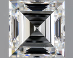 Diamante Taglio Radiant Quadrato 1.01ct EX/VG F VVS2 - GIA - 5.37x5.32x3.7mm