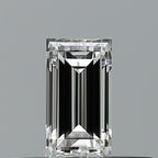 Diamante Naturale Taglio Baguette 0.27ct EX/EX E IF - GIA - 4.98x2.68x1.99mm