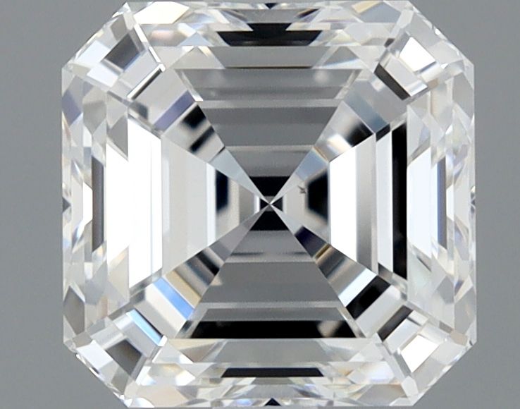 Diamante Naturale Taglio Asscher 1.12ct EX/EX E VS2 - GIA - 5.78x5.67x3.79mm
