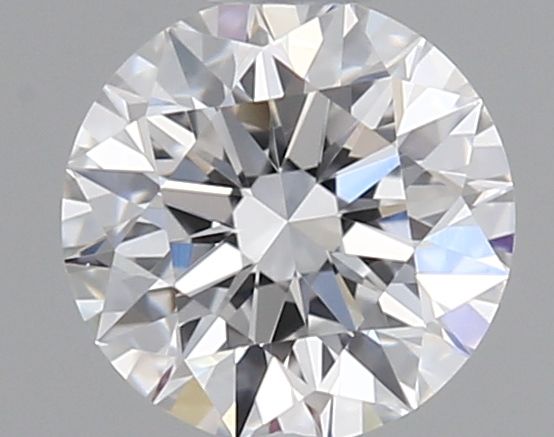 Diamante Naturale Taglio Brillante 0.4ct EX/EX/VG D VVS2 - GIA - 4.7x4.67x2.94mm