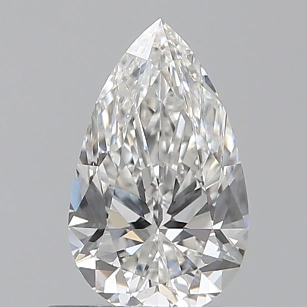 Diamante Naturale Taglio Goccia 0.5ct VG/EX G VVS2 - GIA - 7.09x4.28x2.71mm