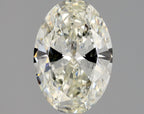 Diamante Naturale Taglio Ovale 0.84ct VG/VG J VVS1 - GIA - 7.99x5.49x3.08mm