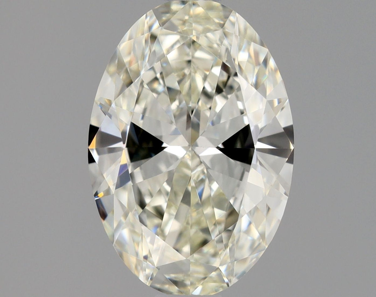 Diamante Naturale Taglio Ovale 0.84ct VG/VG J VVS1 - GIA - 7.99x5.49x3.08mm