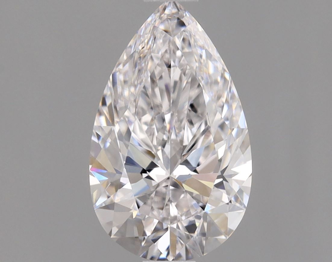 Diamante Naturale Taglio Goccia 1.04ct VG/EX D FL - GIA - 9.03x5.55x3.48mm