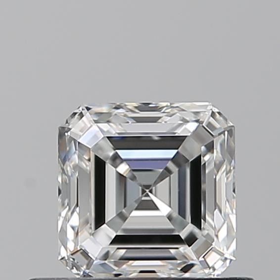 Diamante Naturale Taglio Asscher 0.6ct EX/EX G VVS2 - GIA - 4.67x4.62x3.12mm