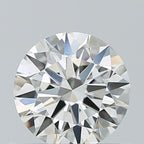 Diamante Naturale Taglio Brillante 0.61ct 3EX F VVS1 - IGI - 5.52x5.58x3.32mm