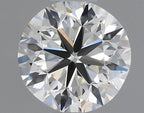 Diamante Naturale Taglio Brillante 0.5ct VG/G/EX I VS1 - GIA - 4.88x4.98x3.19mm