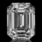 Diamante Naturale Taglio Smeraldo 0.96ct EX/VG G VVS2 - GIA - 6.15x4.74x3.29mm