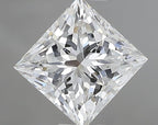 Diamante Naturale Taglio Princess 0.9ct VG/EX G VS2 - GIA - 5.29x5.12x3.83mm