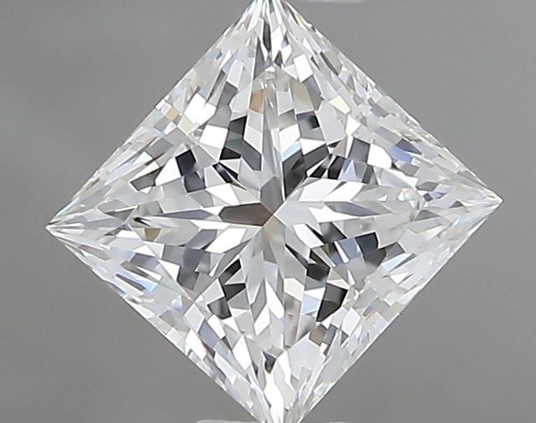 Diamante Naturale Taglio Princess 0.9ct VG/EX G VS2 - GIA - 5.29x5.12x3.83mm