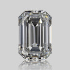 Diamante Naturale Taglio Smeraldo 0.8ct EX/EX F VVS2 - IGI - 6.31x4.29x2.93mm