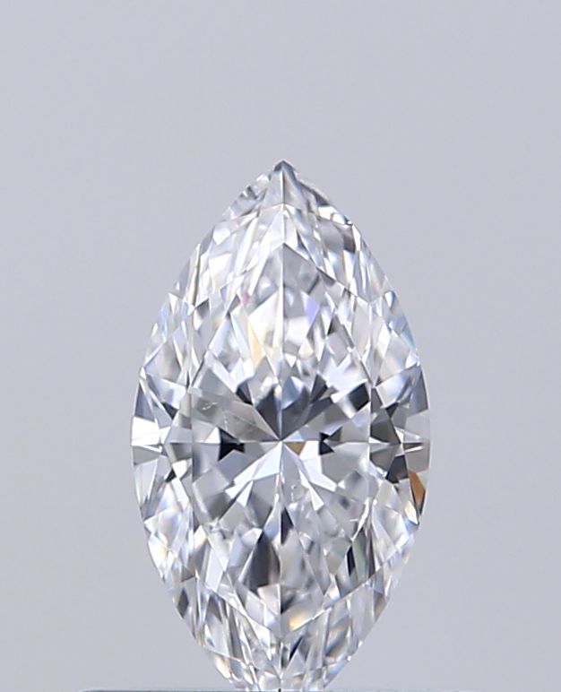 Diamante Naturale Taglio Marquise 0.5ct VG/EX D VS2 - GIA - 7.82x4.12x2.61mm