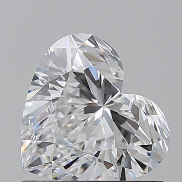 Diamante Naturale Taglio Cuore 0.91ct EX/EX E VVS2 - GIA - 6.05x6.66x3.91mm