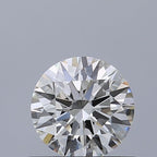 Diamante Naturale Taglio Brillante 0.6ct 3EX F VVS1 - IGI - 5.42x5.49x3.32mm